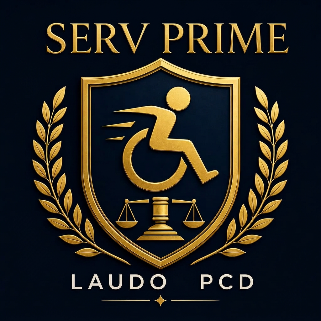 Serv Prime — Laudo PCD — logotipo